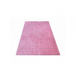 Dywan pluszowy typu shaggy Kamel - różowy pudrowy